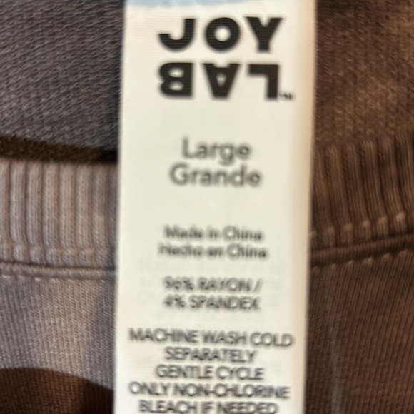 Joy Lab Women’s TieDyed Light Weight Sweatshirt Size Lg-NWTS - Picture 7 of 8
